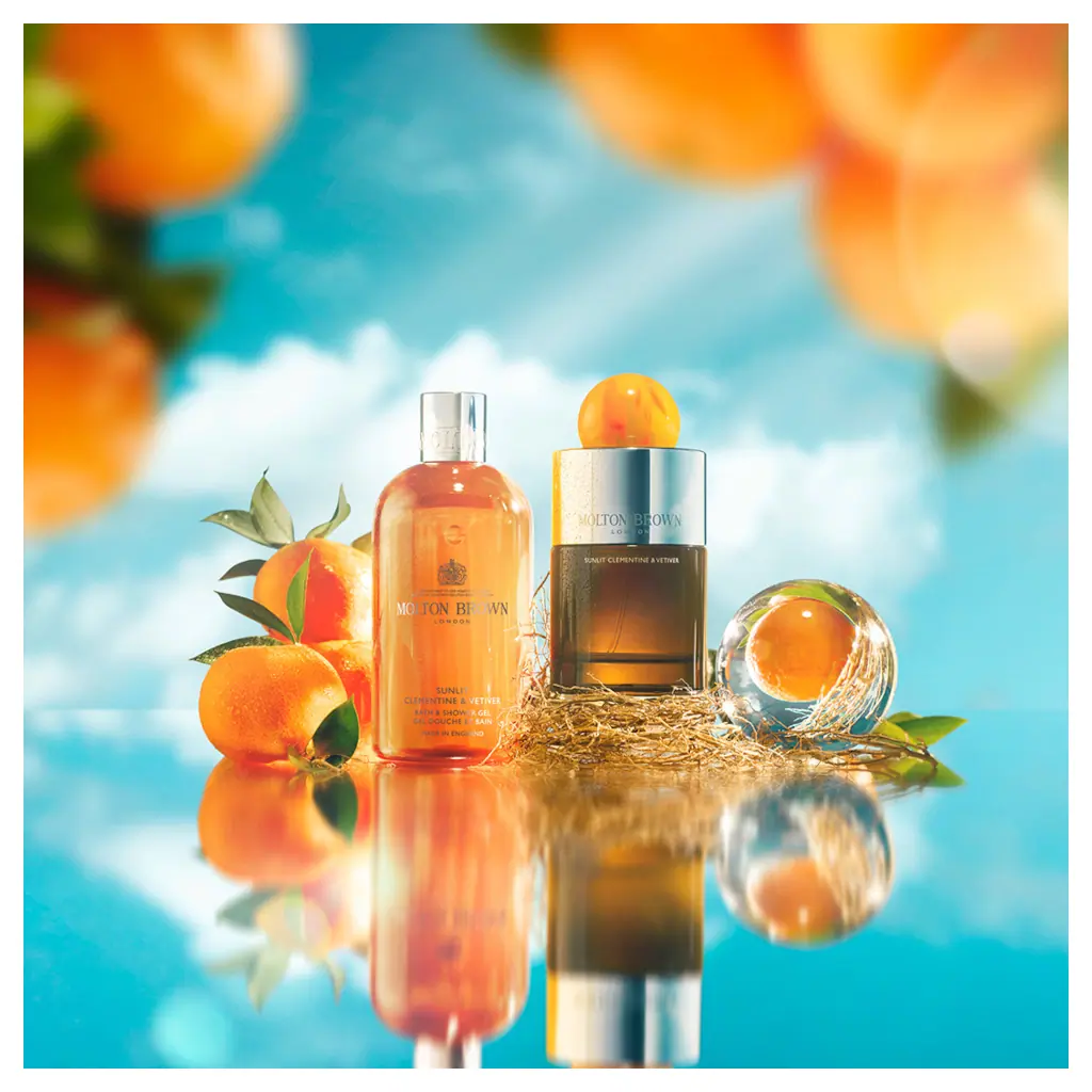Molton Brown Sunlit Clementine & Vetiver Bath & Shower Gel 300ml