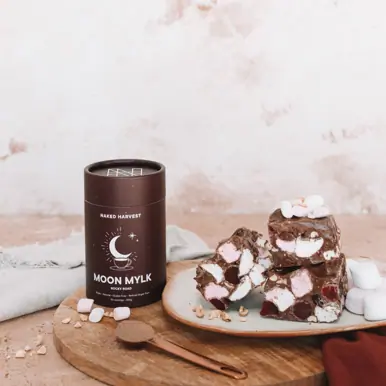 Naked Harvest  Rocky Road Moon Mylk 200g