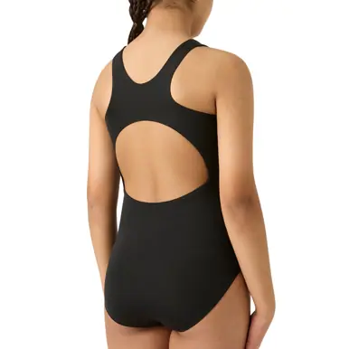 Modibodi Teen Swimwear Racerback One Piece Light-Moderate Black