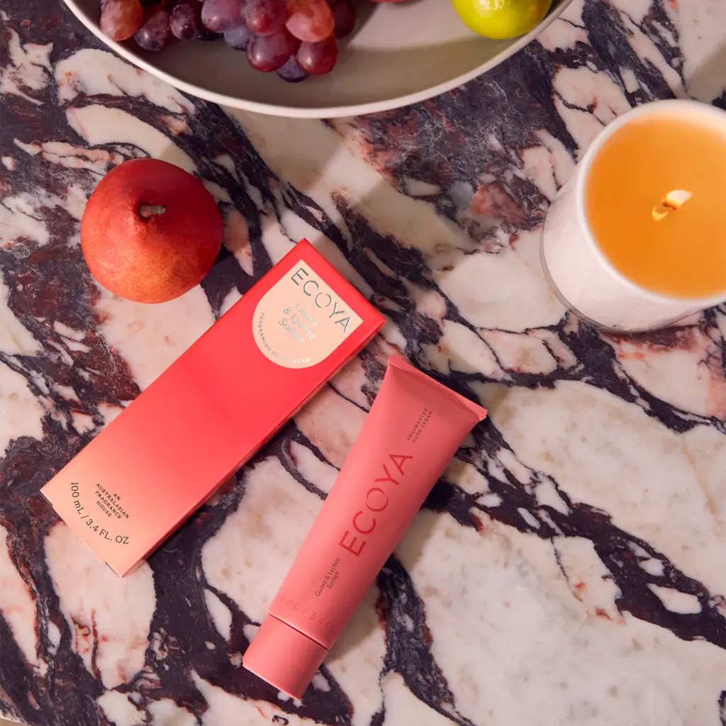 ECOYA Guava & Lychee Sorbet Hand Cream 100ml