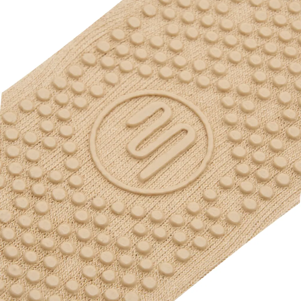 MoveActive Classic Low Rise Grip Socks - Almond