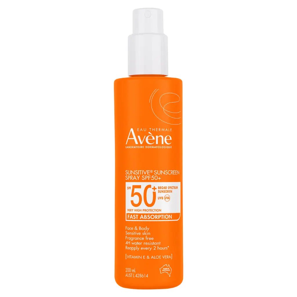 Avène SunsitiveÂ® Sunscreen Spray Spf 50+ 200ml