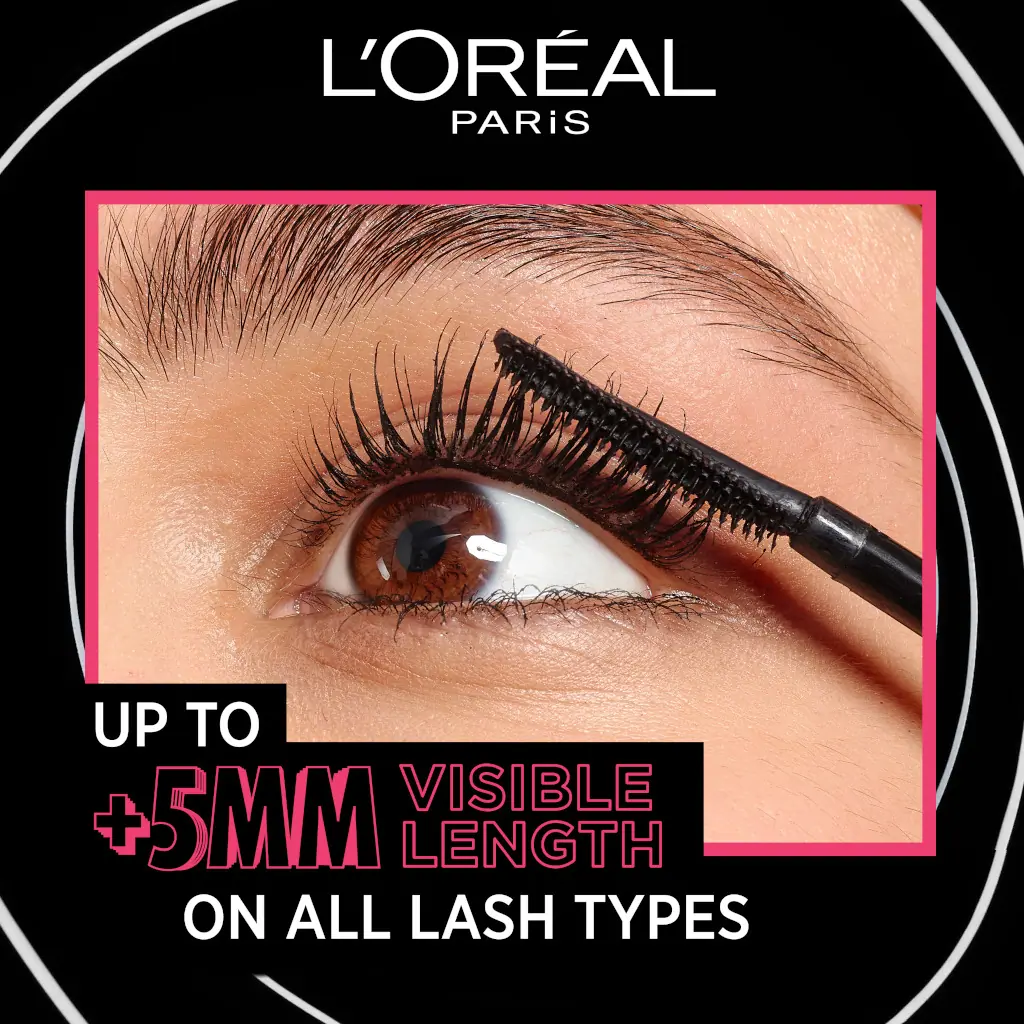L'Oréal Paris Telescopic Lift Lengthening Mascara Black Waterproof