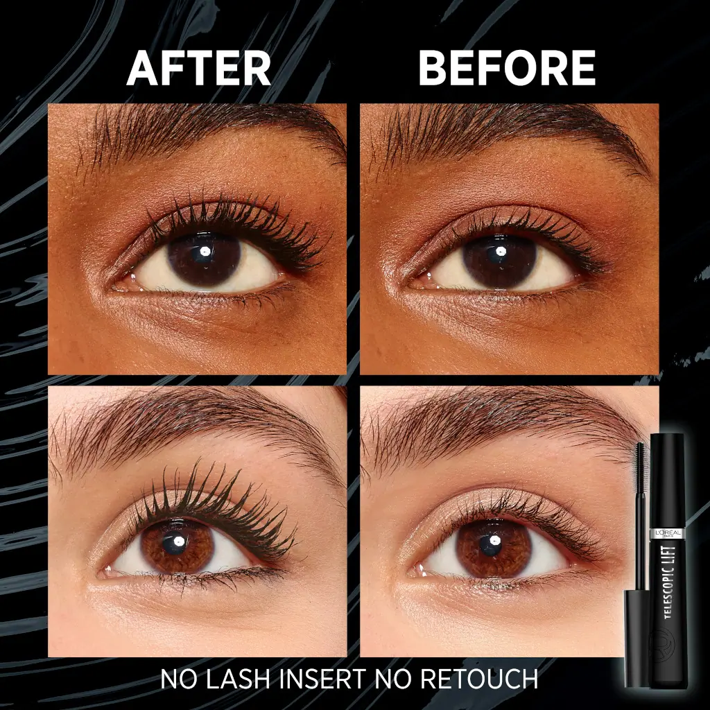 L'Oréal Paris Telescopic Lift Lengthening Mascara Black Waterproof