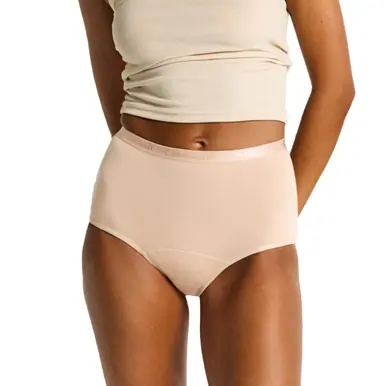 Modibodi Classic Full Brief Light-Moderate Beige