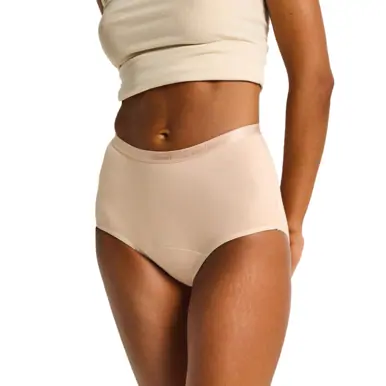 Modibodi Classic Full Brief Light-Moderate Beige