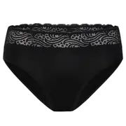 Modibodi Sensual Hi Waist Bikini Moderate-Heavy Black