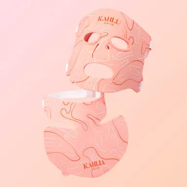 Kahlia Skin LED Silicone Radiant Mask - Face, Neck & Décolletage