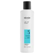 Nioxin System 3 Scalp + Hair Shampoo - Hair Thickening Shampoo For Damaged Hair with Light Thinning,
