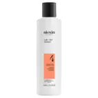 Nioxin System 4 Scalp + Hair Shampoo - Hair Thickening Shampoo For Damaged Hair with Progressed Thin
