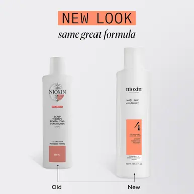 Nioxin System 4 Scalp + Hair Conditioner - Hair Thickening Conditioner for Damaged Hair with Progres