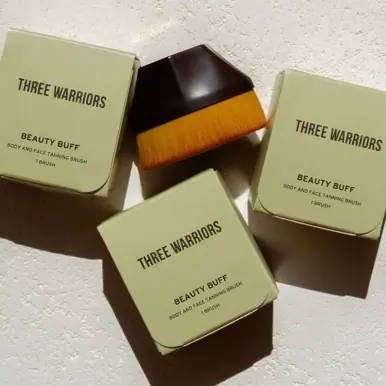 Three Warriors Body Buff Brush