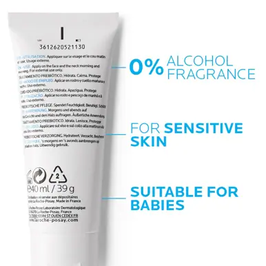 La Roche-Posay Toleriane Sensitive Riche Prebiotic Moisturiser for Dry Skin