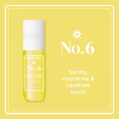 MCoBeauty Fragrance Mist Hair & Body 90mL - No.6 (Coconut Milk & White Florals)