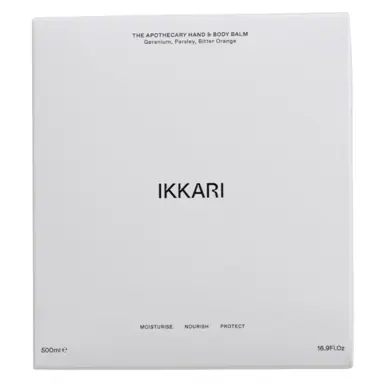 IKKARI The Apothecary Hand & Body Balm Geranium, Parsley, Bitter Orange