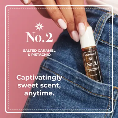 MCoBeauty Roll-On Fragrance Hair & Body 10mL - No.2 (Salted Caramel & Pistachio)