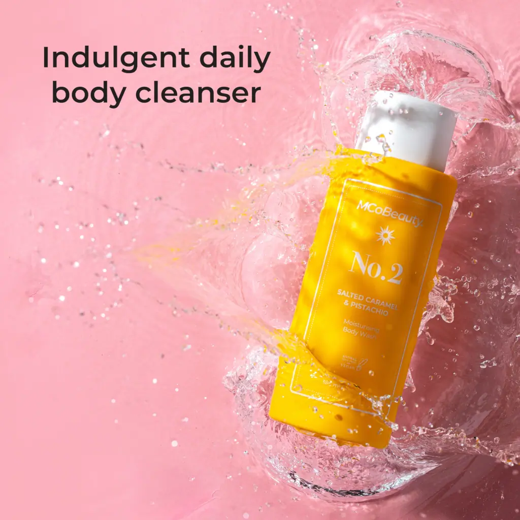 MCoBeauty EVERYDAY Body Wash Cream-Gel 385mL - No.2 (Salted Caramel & Pistachio)