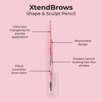 MCoBeauty XtendBrows Shape & Sculpt Pencil