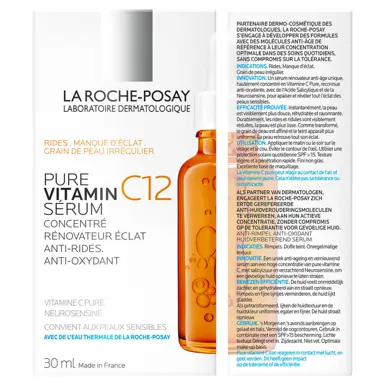 La Roche-Posay Pure Vitamin C 12 Anti-Wrinkle Serum 30ml