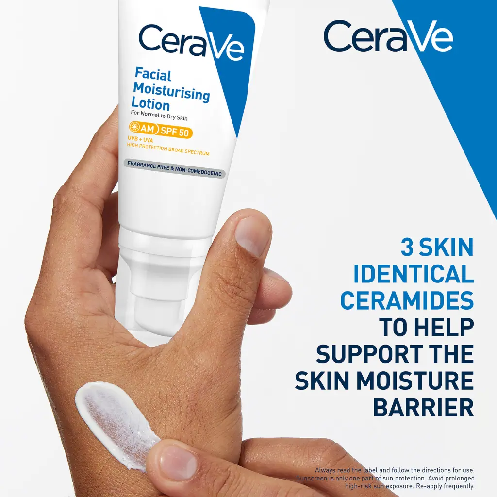 CeraVe Facial Moisturising Lotion SPF 50 52ml