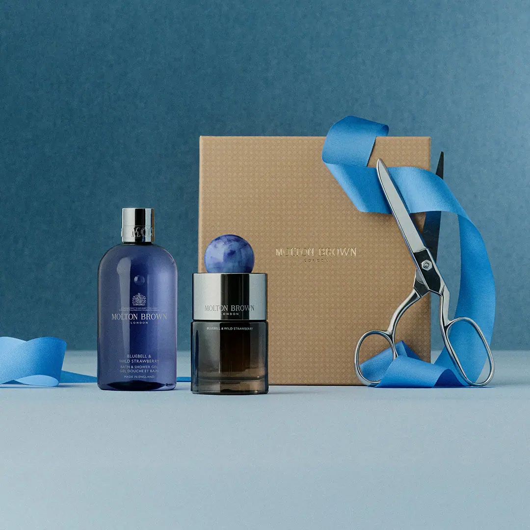 Molton Brown Bluebell & Wild Strawberry bath & shower gel 300ml