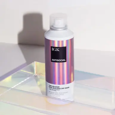 IGK ANTISOCIAL Overnight Bond-Building Dry Hair Mask 