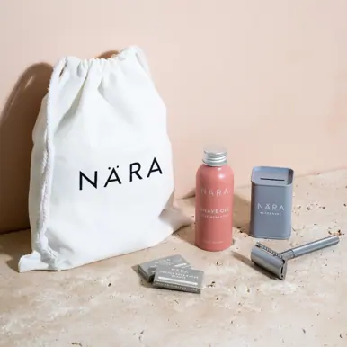 Nära Shaving Starter Kit - Silver
