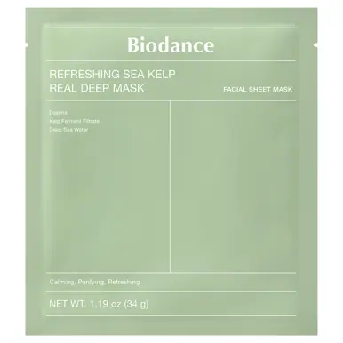 BIODANCE Refreshing Sea Kelp Real Deep Mask 4pc