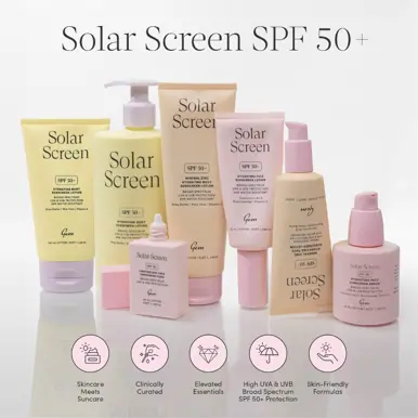 Gem Solar Screen Hydrating Body Sunscreen Lotion 150ml