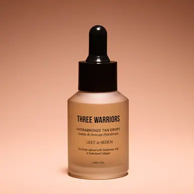 Three Warriors Hydrabronze Tan Drops - Light to Medium 