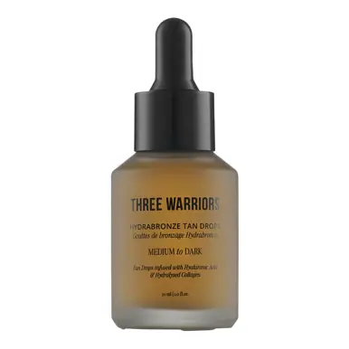 Three Warriors Hydrabronze Tan Drops - Medium to Dark