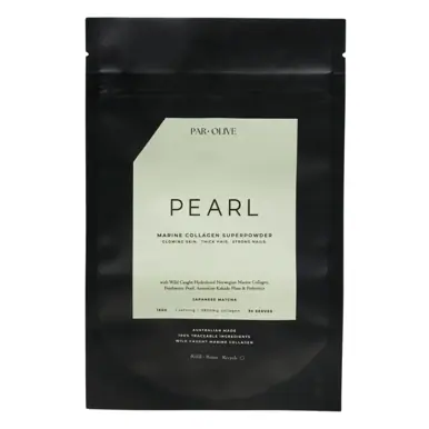 Par Olive PEARL Marine Collagen Refill (Japanese Matcha) 150g