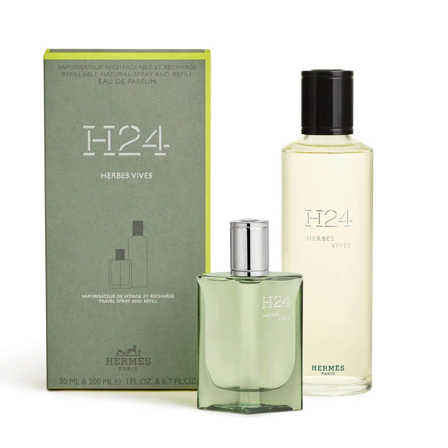 HERMÈS H24 Herbes Vives, Eau de Parfum, 30ml + 200ml