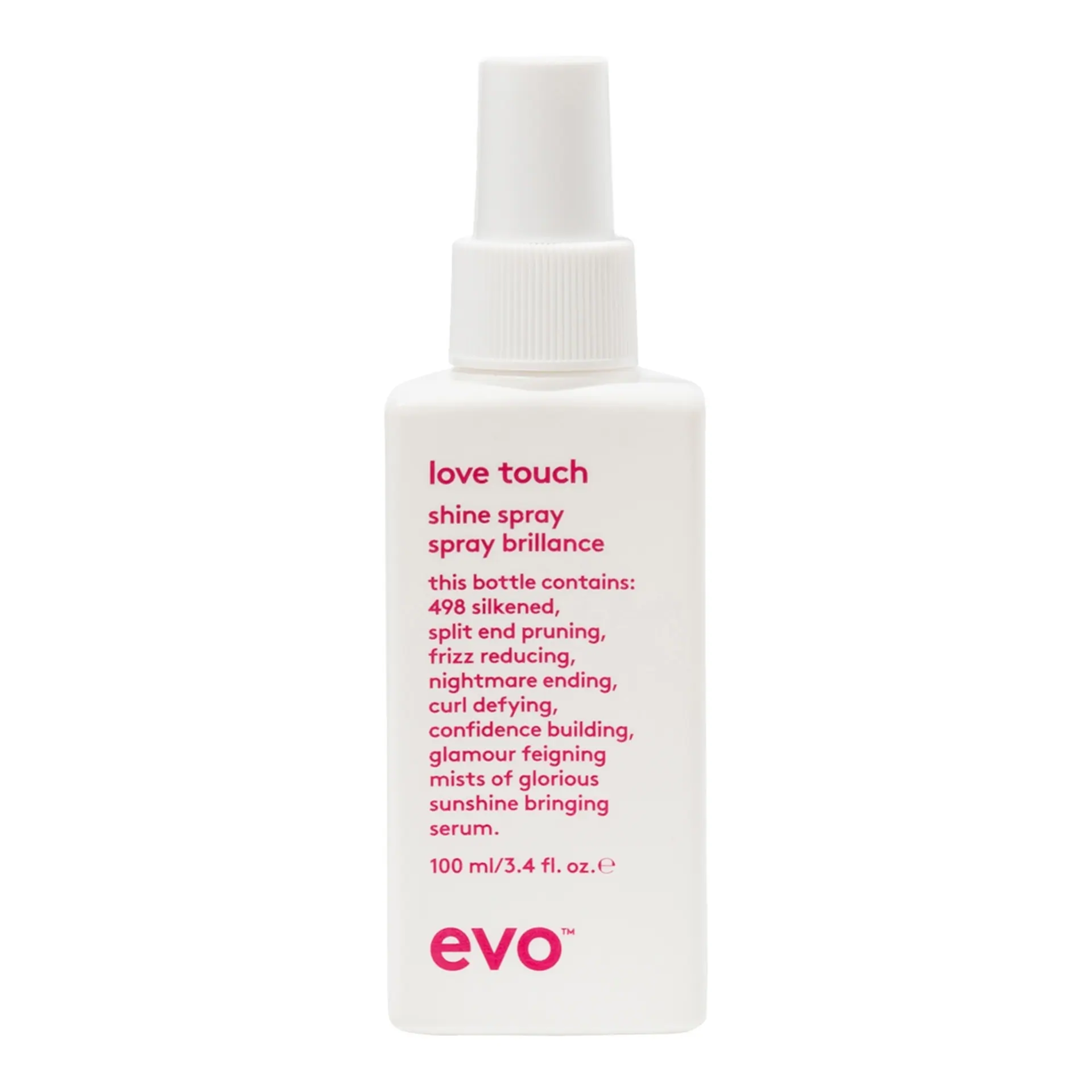 evo love touch shine spray