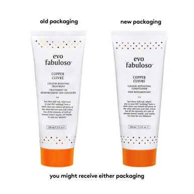 evo fabuloso Colour Depositing Hair Conditioner - Copper 220ml