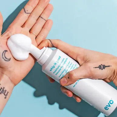 evo whip it good styling mousse