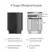 Qure Skincare Faucet Filter Black Refill