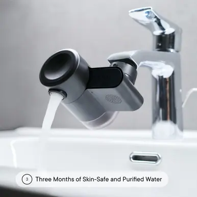Qure Skincare Faucet Filter Black Refill