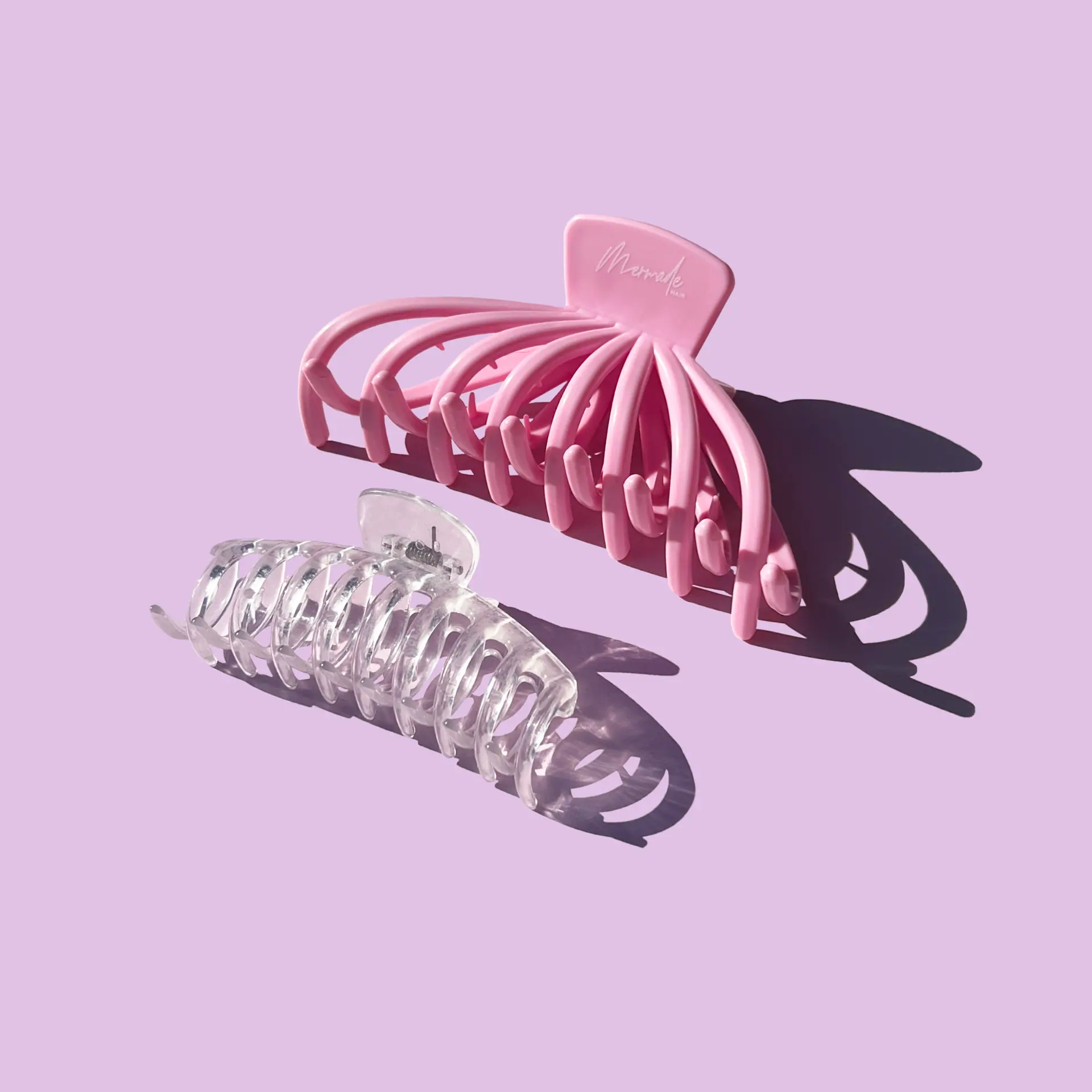 Mermade Hair Claw Clip - Clear