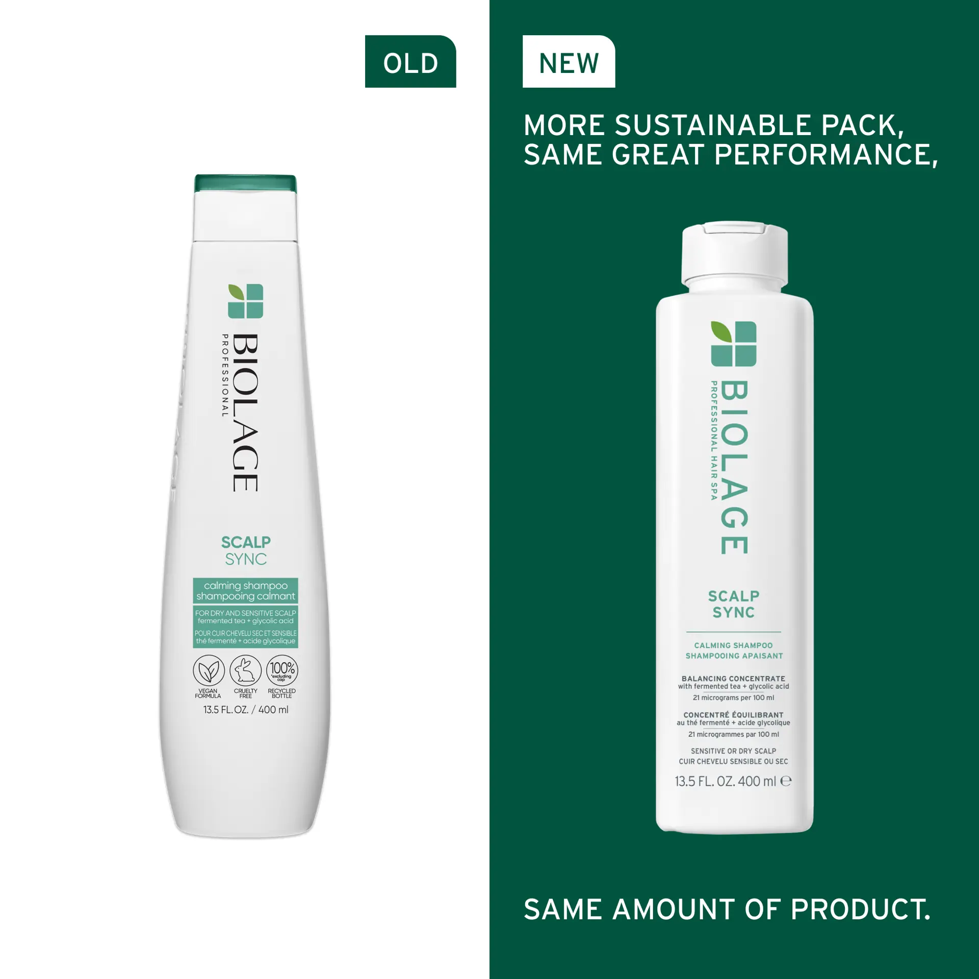 Biolage Scalp Sync Calming Shampoo 400ml