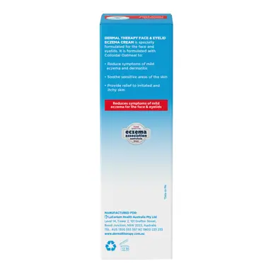 Dermal Therapy Face & Eyelid Eczema Cream