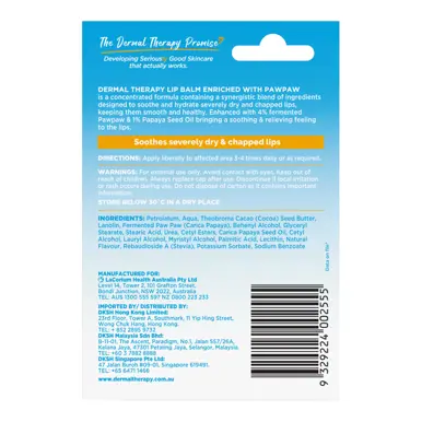 Dermal Therapy Lip Balm PawPaw