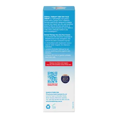 Dermal Therapy Very Dry Face Cream