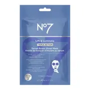No7 Lift & Luminate Triple Action Serum Mask