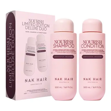 NAK Hair Signature Limited Edition Nourish Duo 500ml