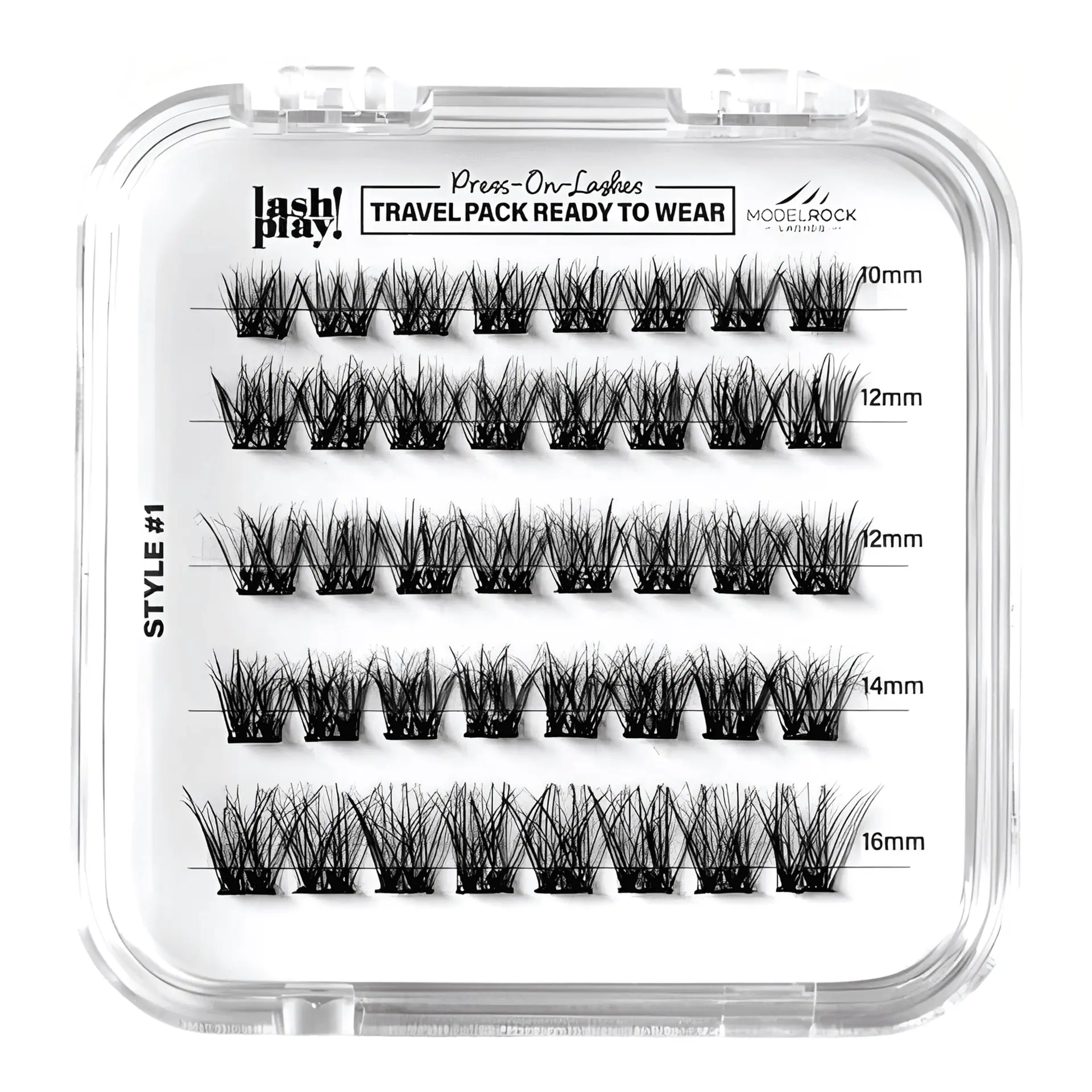 MODELROCK Pre-Glued Cluster Lashes