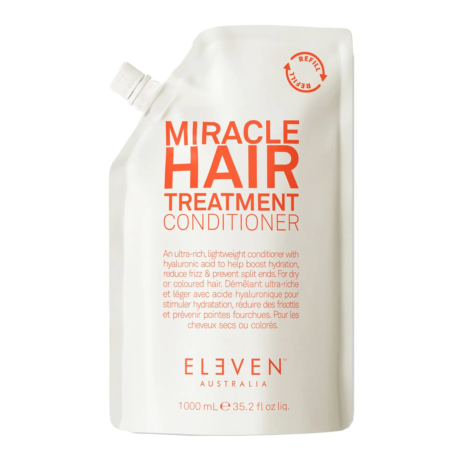 ELEVEN Australia Miracle Conditioner 1L Refill Pouch
