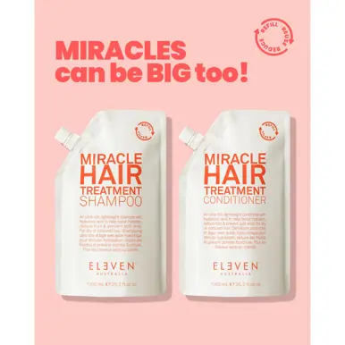 ELEVEN Australia Miracle Conditioner 1L Refill Pouch