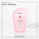 Kérastase Genesis Bain Hydro-Fortifiant Refill Shampoo Pouch For Weakened Hair Prone To Breakage 500