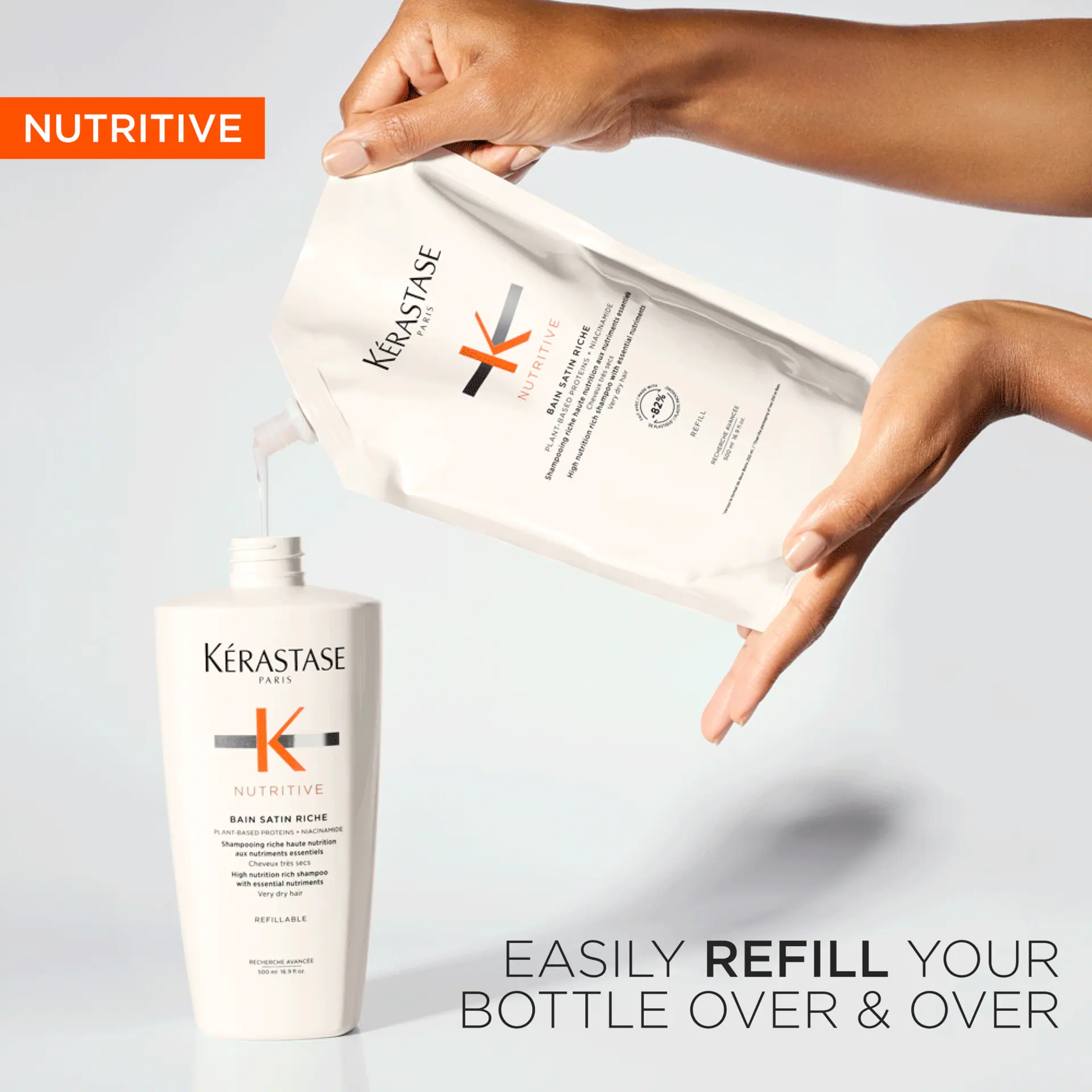 Kérastase Nutritive Bain Satin Riche Shampoo For Very Dry Hair 500ml